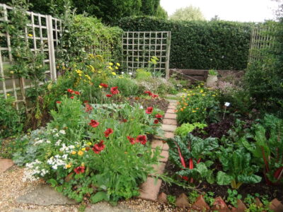 Garden Room Made From Trellises
